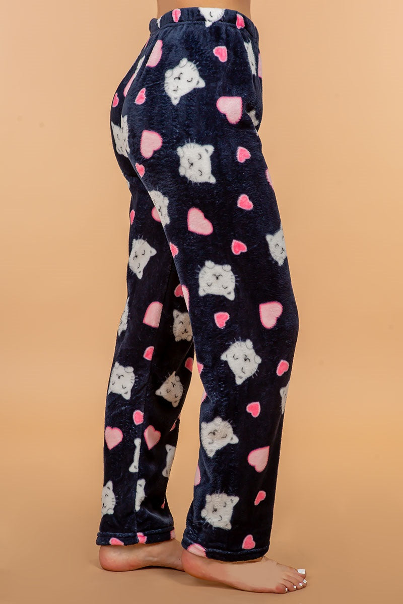  Womens Plush Pajama Pants 6994-529-2X