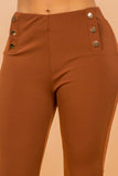 ML-BA802 Women's flare dressy pants - $6.25e RUST